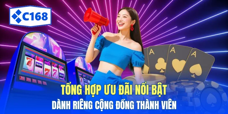 Tổng hợp ưu đãi nổi bật dành riêng cộng đồng thành viên